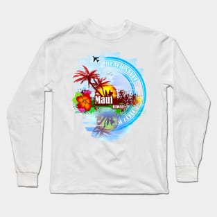 Maui Hawaii Long Sleeve T-Shirt